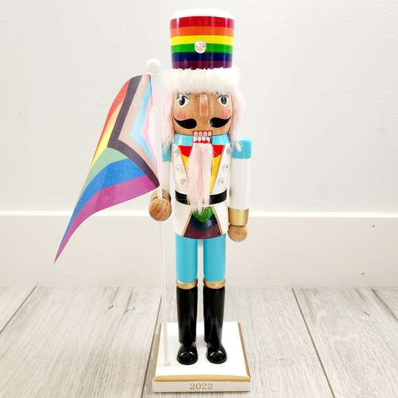 Holiday Rainbow Pride Multi Color 4 Nutcracker 222